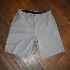 Mens Light Gray Khaki Shorts